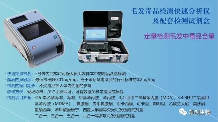 毛發快速檢測分析儀